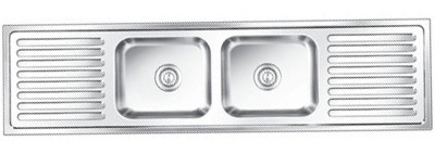 nirali kitchen sink double bowl design