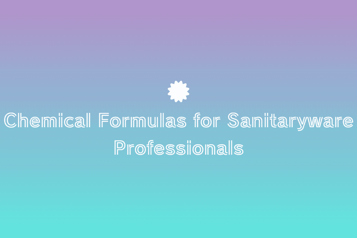 Essential Chemical Formulas for Ceramic Professionals