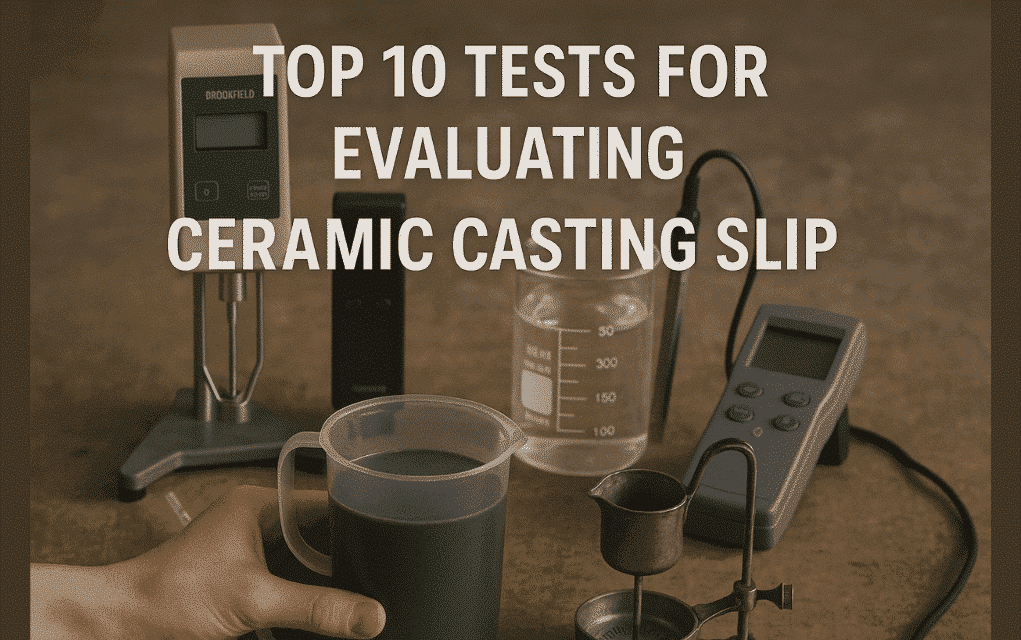 10 Tests for Evaluating Ceramic Casting Slip