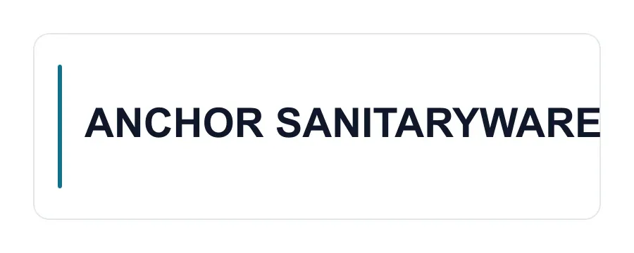 ANCHOR SANITARYWARE logo