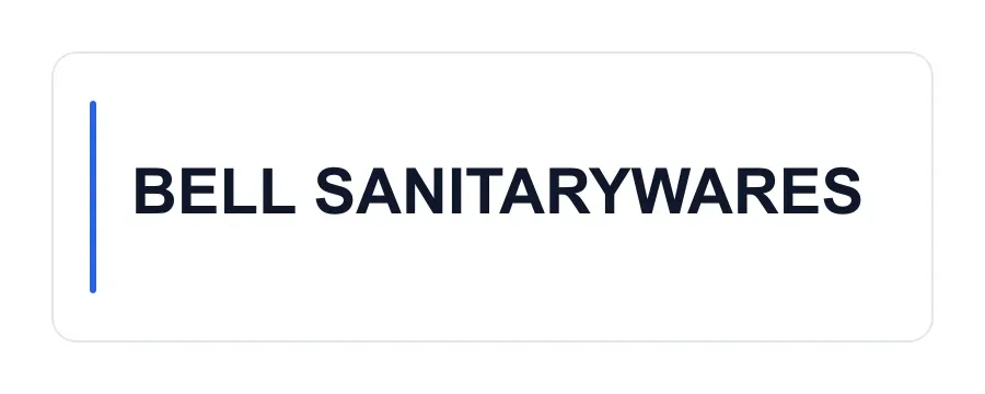 BELL SANITARYWARES logo