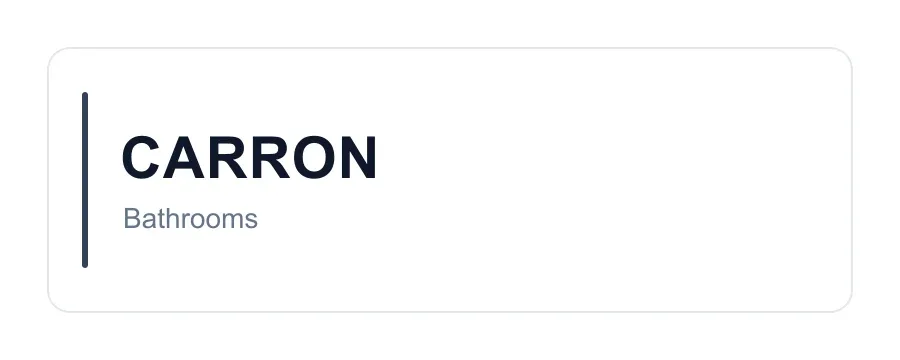 Carron Bathrooms Ltd logo