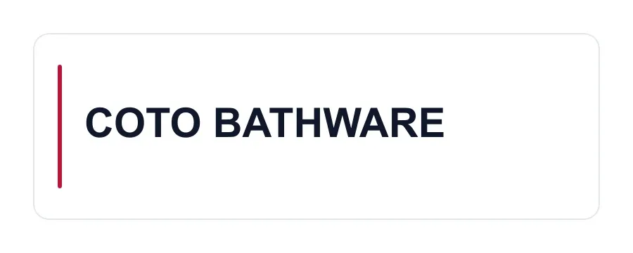 COTO BATHWARE logo