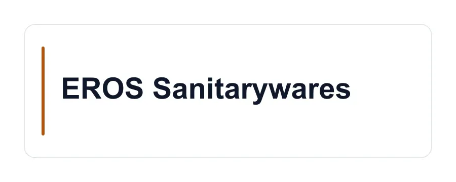 EROS Sanitarywares logo