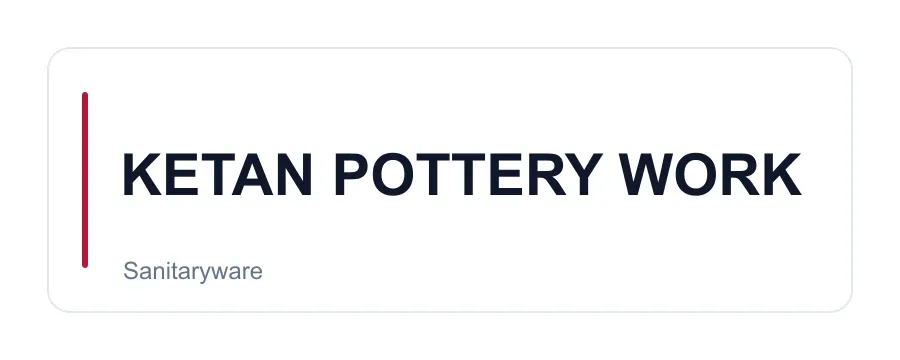 KETAN POTTERY WORK logo