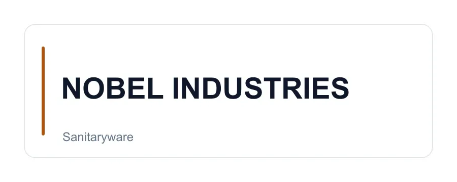 NOBEL INDUSTRIES logo