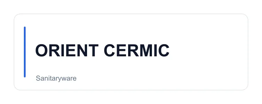 ORIENT CERMIC logo