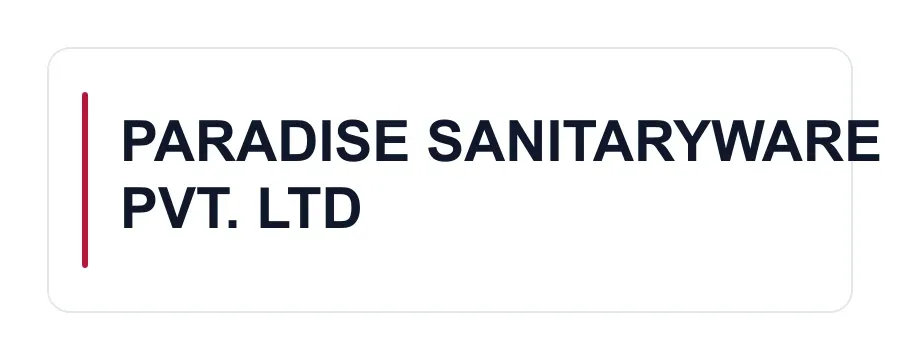 PARADISE SANITARYWARE PVT. LTD logo