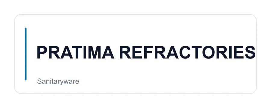 PRATIMA REFRACTORIES logo