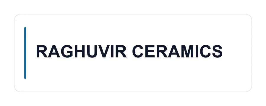 RAGHUVIR CERAMICS logo