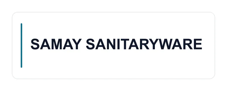 SAMAY SANITARYWARE logo