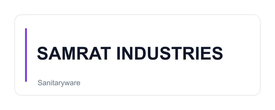 SAMRAT INDUSTRIES logo