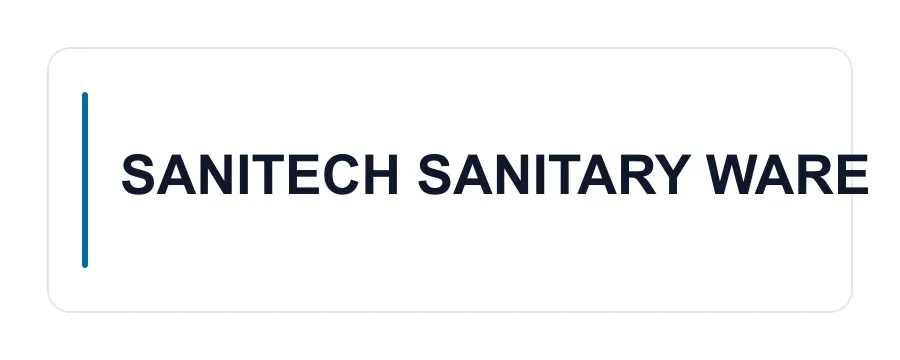 SANITECH SANITARY WARE logo