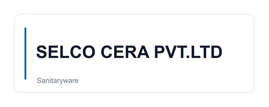 SELCO CERA PVT.LTD logo