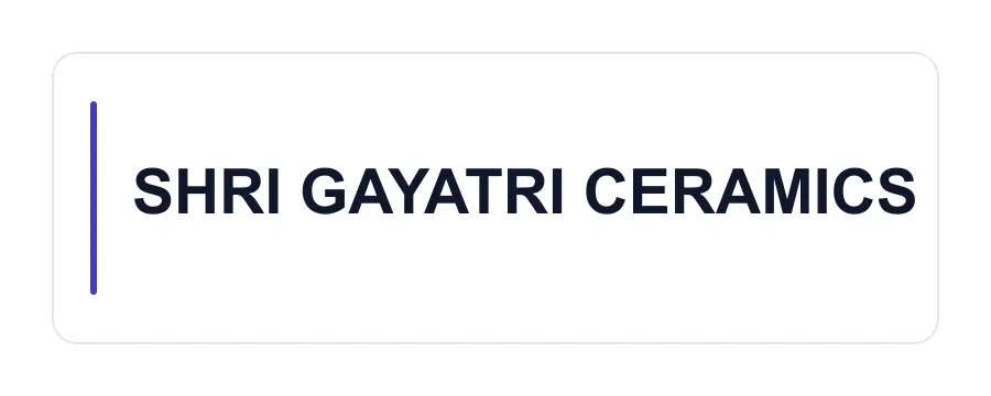 SHRI GAYATRI CERAMICS logo