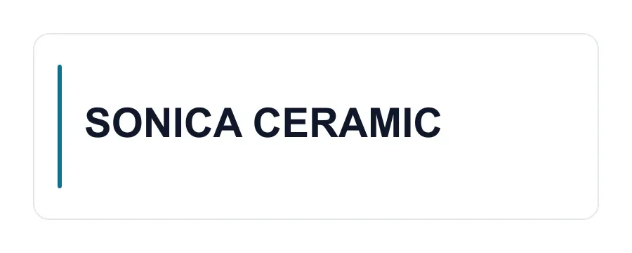 SONICA CERAMIC logo