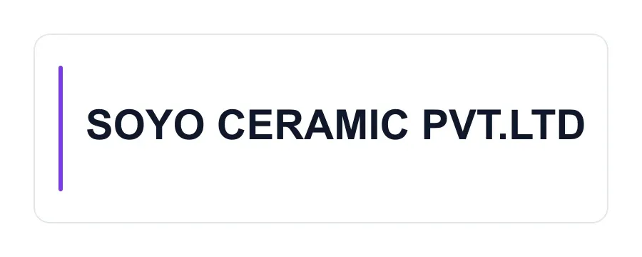 SOYO CERAMIC PVT.LTD logo
