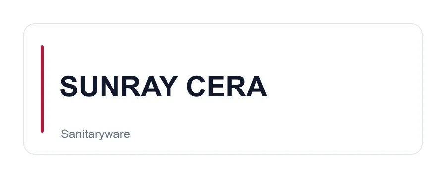 SUNRAY CERA logo
