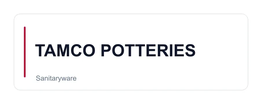 TAMCO POTTERIES logo