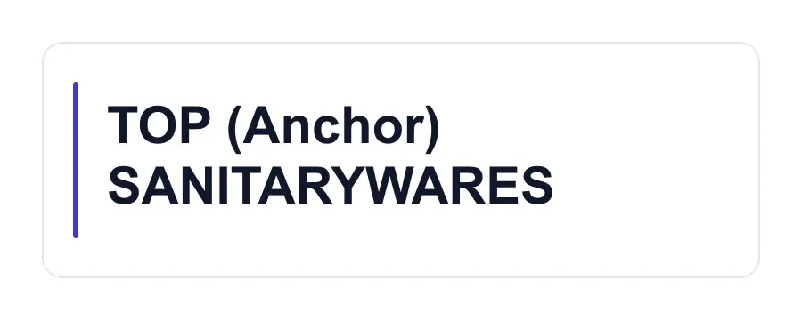 TOP (Anchor) SANITARYWARES logo