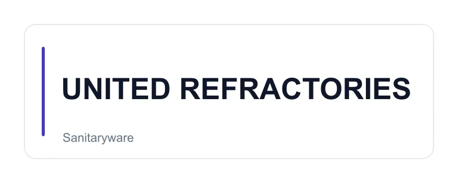 UNITED REFRACTORIES logo