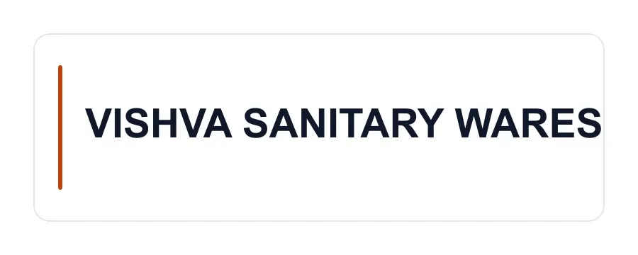 VISHVA SANITARY WARES logo
