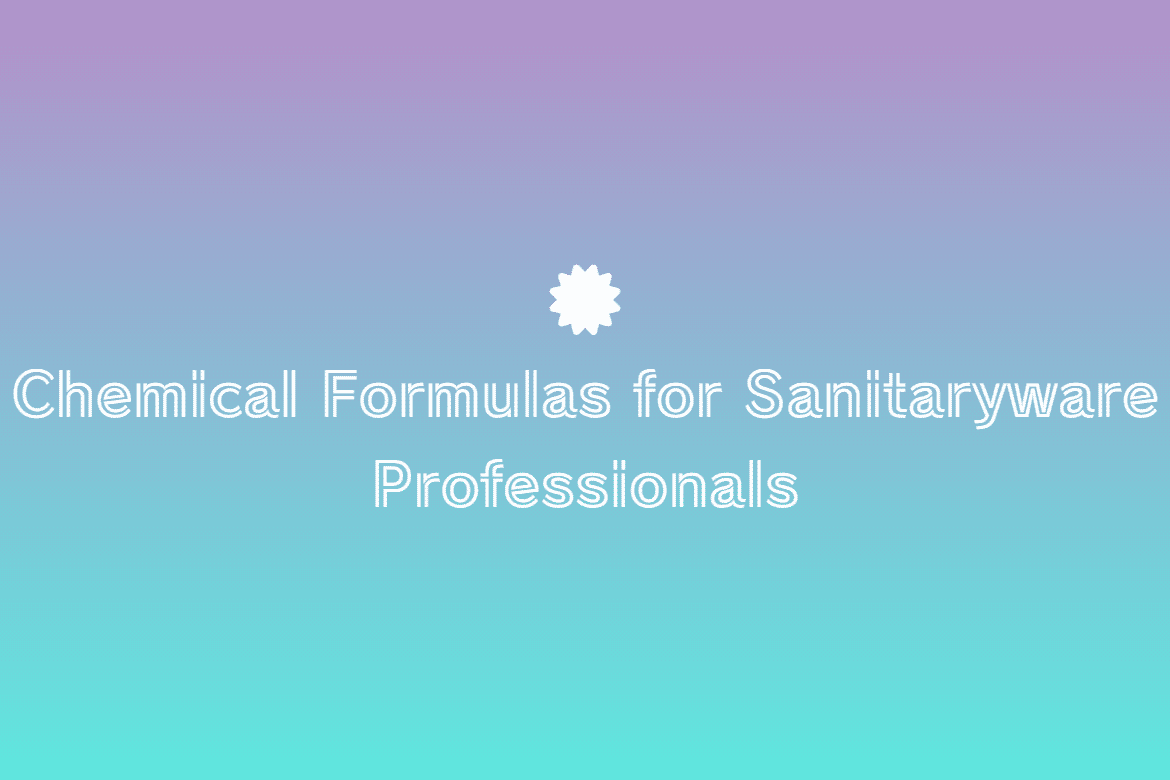 Essential Chemical Formulas for Ceramic Professionals 3