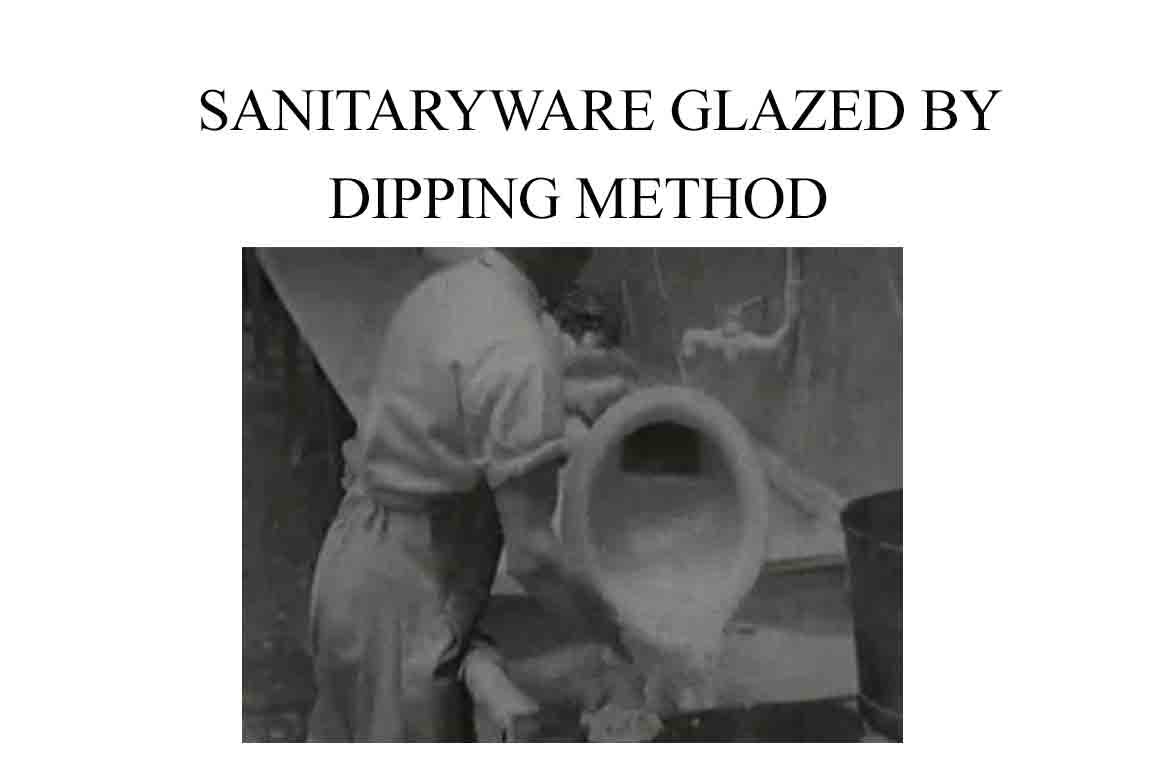 Sanitaryware Glazed by Dipping Method 3