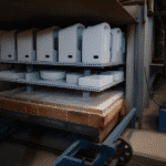 sanitaryware tunnle kiln entrance