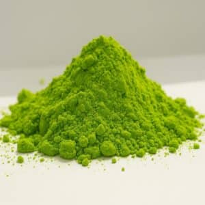 bright lime green ceramic color stain