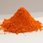 dark orange red ceramic color stain