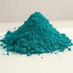 deep teal ceramic color stain