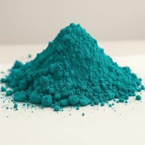 deep teal ceramic color stain