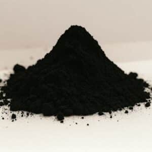 smoky black ceramic color stain