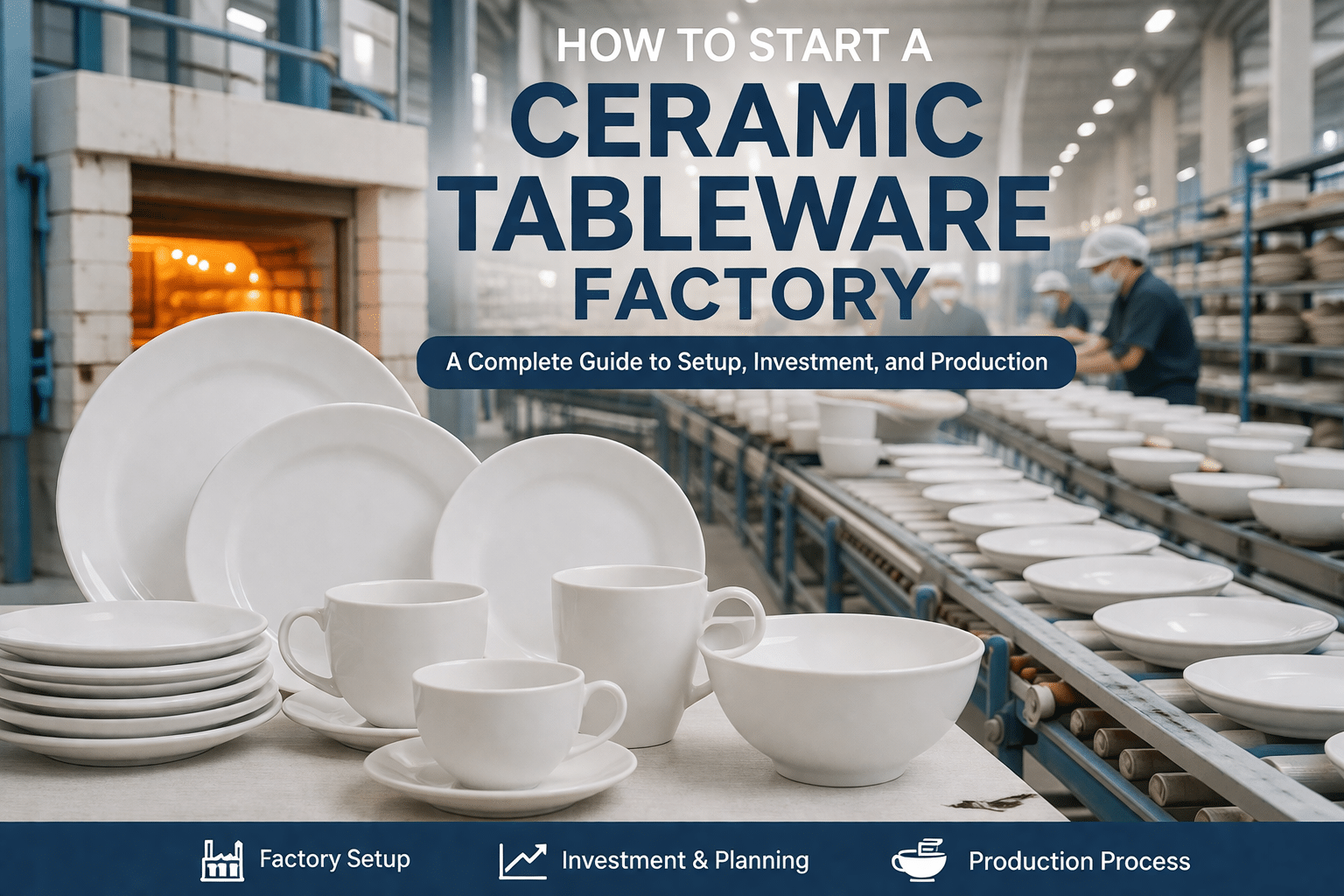 how to start ceramic table ware factory